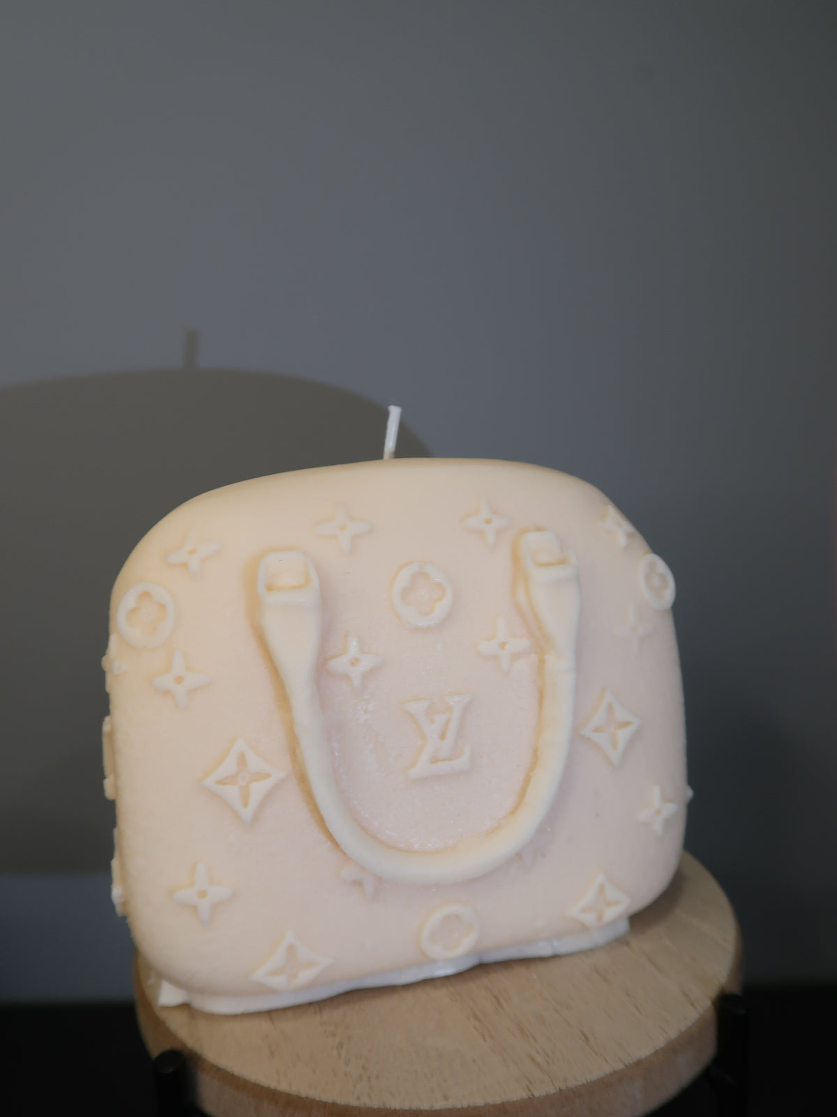 LV Purse Candle