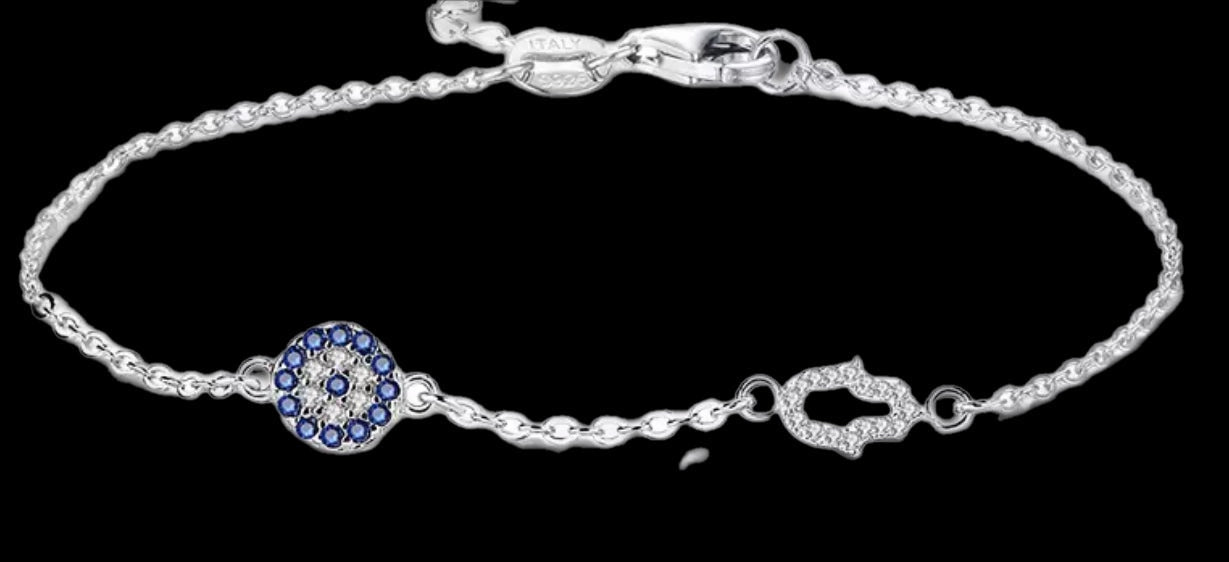 Icey Emily Evil Eye Bracelet