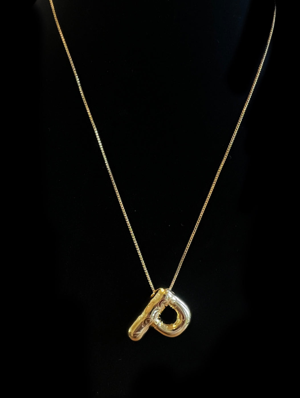 Balloon Initial Necklace